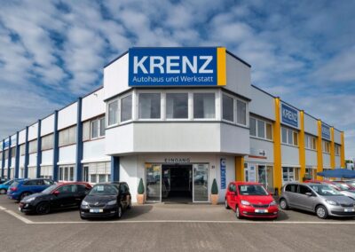 Impressionen KRENZ Autohaus und Werkstatt - Außenansicht